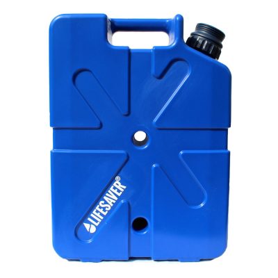 Jerrycan Wasserfilter Outdoor - blau Seitenansicht